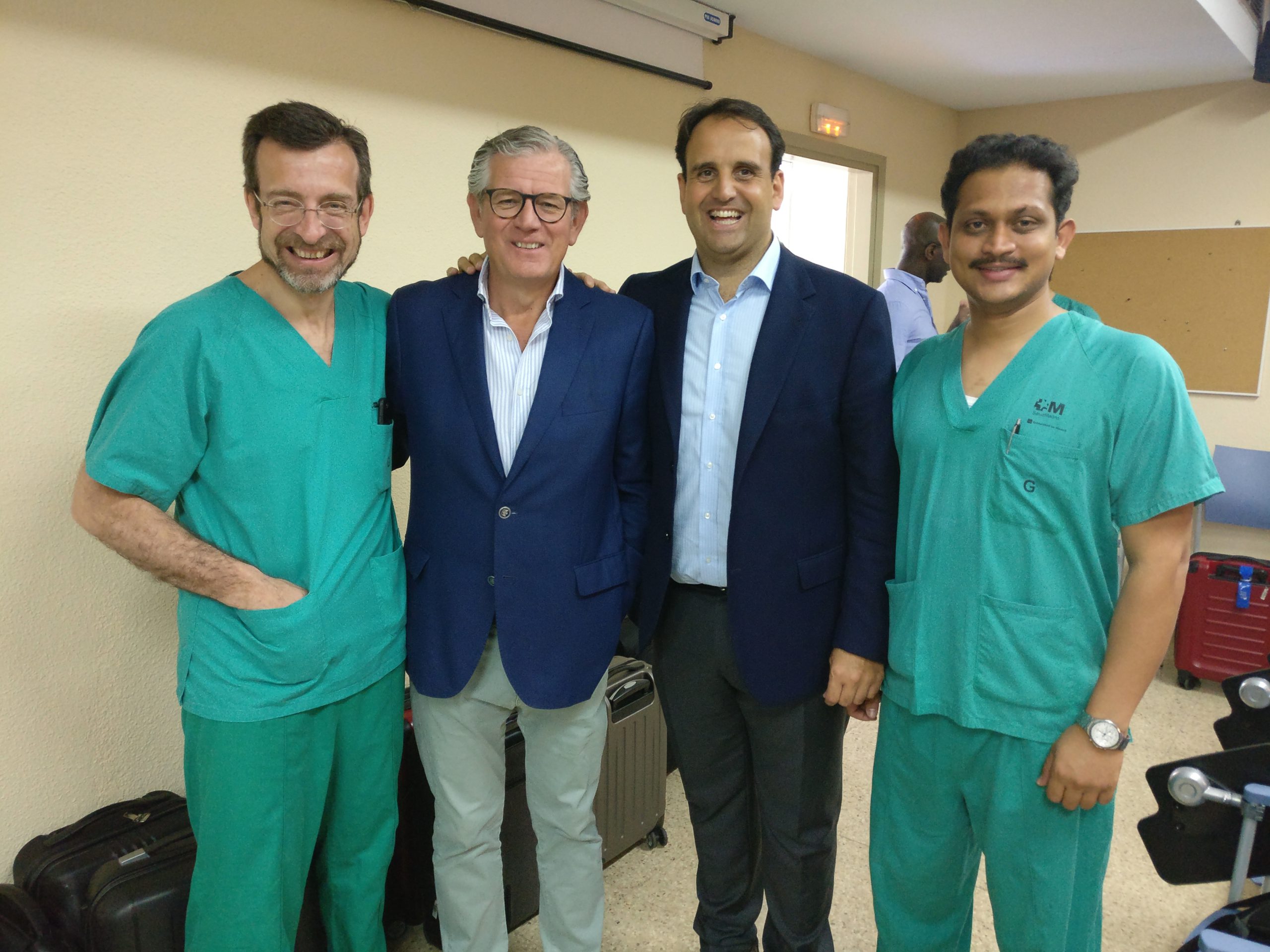 Dr. Pramod Krishnappa at Madrid, Spain